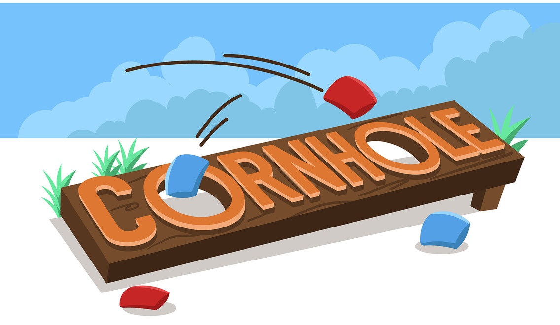 Cornhole graphic