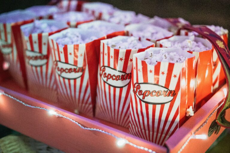 Popcorn buckets.
